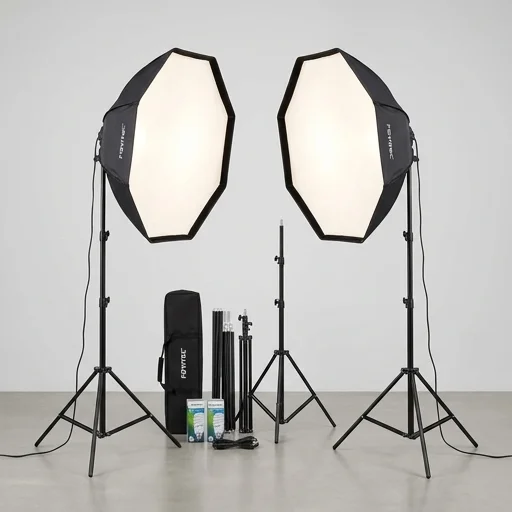 Fovitec 2x Softbox Lighting Kit — view 2